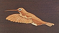 Holzbild Kolibri
